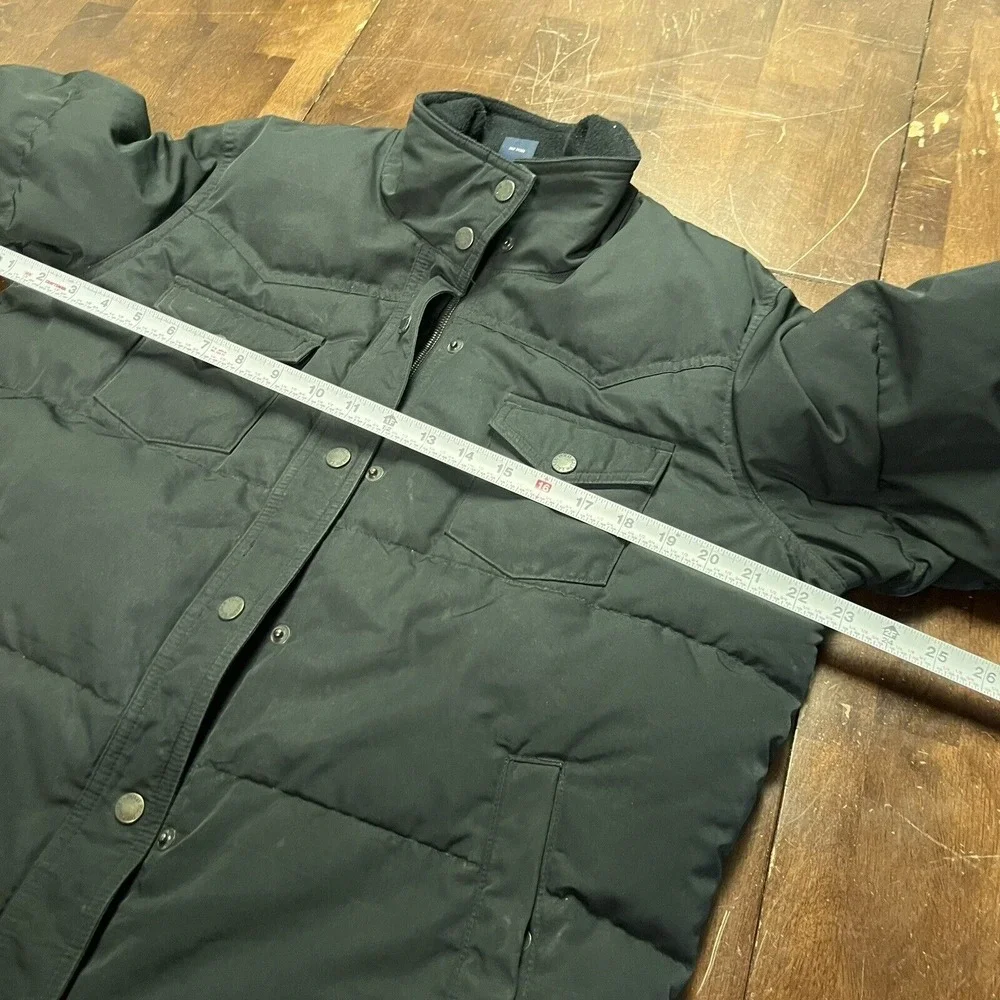 Ralph Lauren Jacket Youth Large Black Down‎ Puffer Chore Winter Coat Preppy